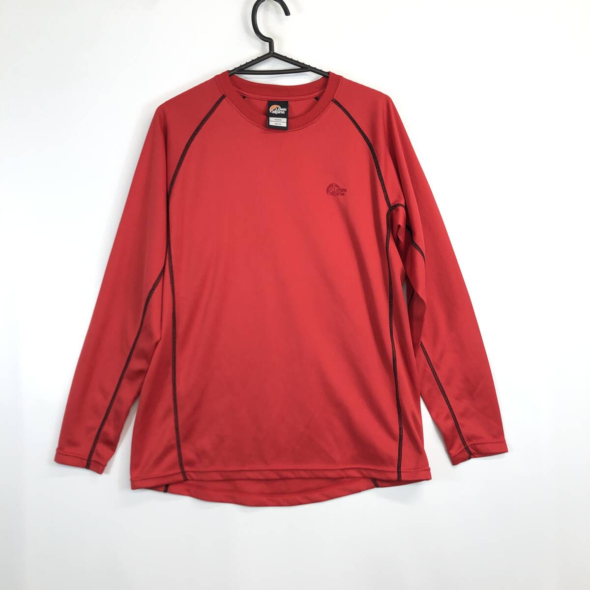 Lowe Alpine ロウアルパイン 長袖速乾Tシャツ レッド メンズMサイズ LFM09015拍卖