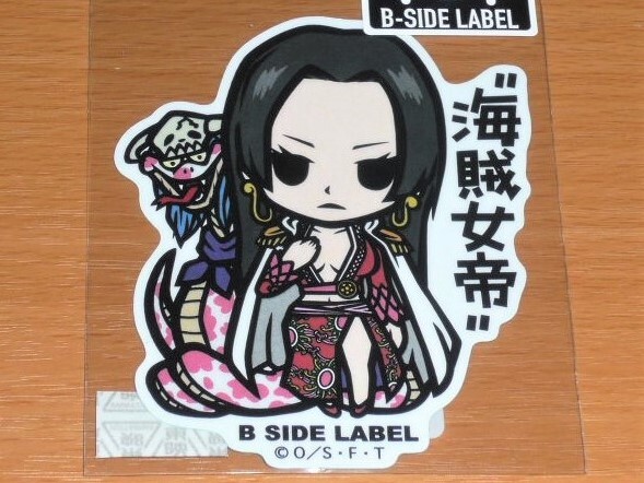 ◆ワンピース ステッカー◆ハンコック 海賊女帝◆B-SIDE LABEL◆拍卖