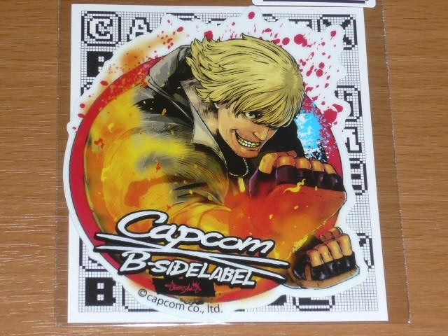 ◆ストリートファイター6 ステッカー◆ケン◆B-SIDE LABEL◆ストⅡ◆新作◆拍卖