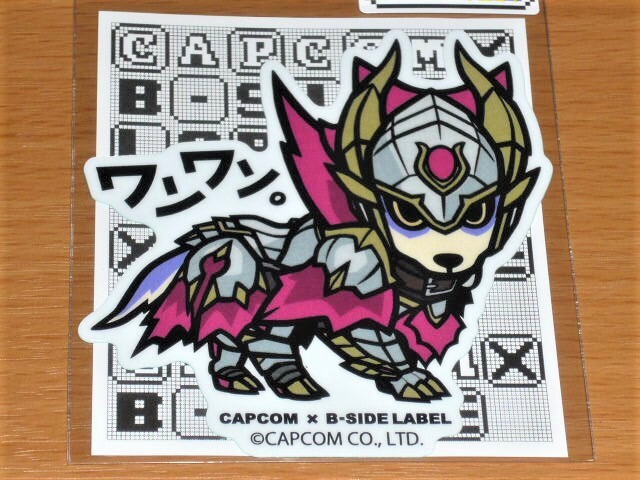 ◆モンハン ステッカー◆オトモガルク メルゼガル◆B-SIDE LABEL◆カプコン◆拍卖
