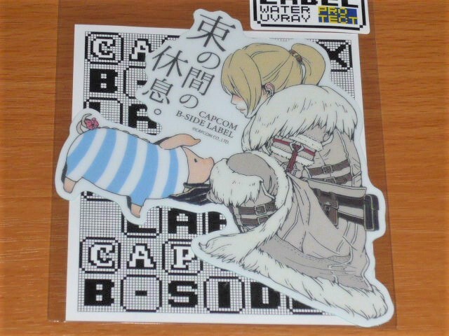 ◆モンハン ステッカー◆束の間の休息 プーギー◆B-SIDE LABEL◆カプコン◆拍卖