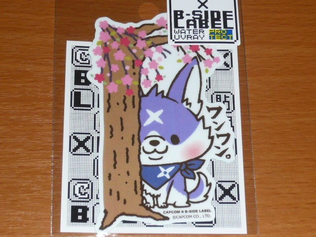 ◆モンハン ステッカー◆ガルク ワンワン◆B-SIDE LABEL◆カプコン◆拍卖