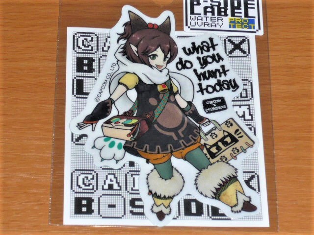◆モンハン ステッカー◆ネコ嬢 ミルシィ◆B-SIDE LABEL◆カプコン◆拍卖