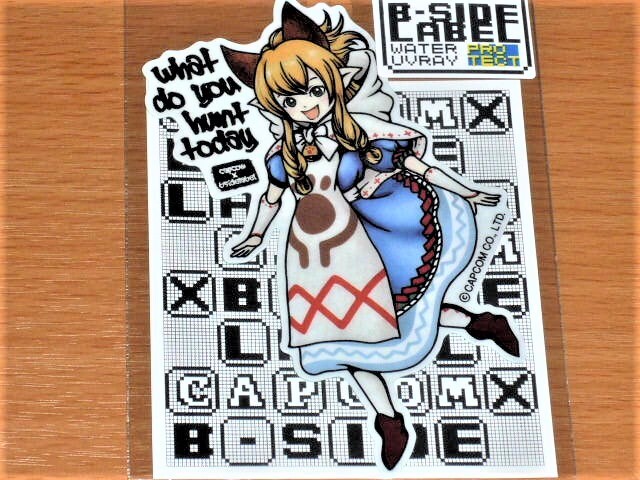 ◆モンハン ステッカー◆ネコ嬢 カティ◆B-SIDE LABEL◆カプコン◆拍卖