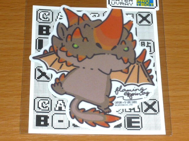 ◆モンハン ステッカー◆エスピナス亜種 ファンシー◆B-SIDE LABEL◆カプコン◆拍卖