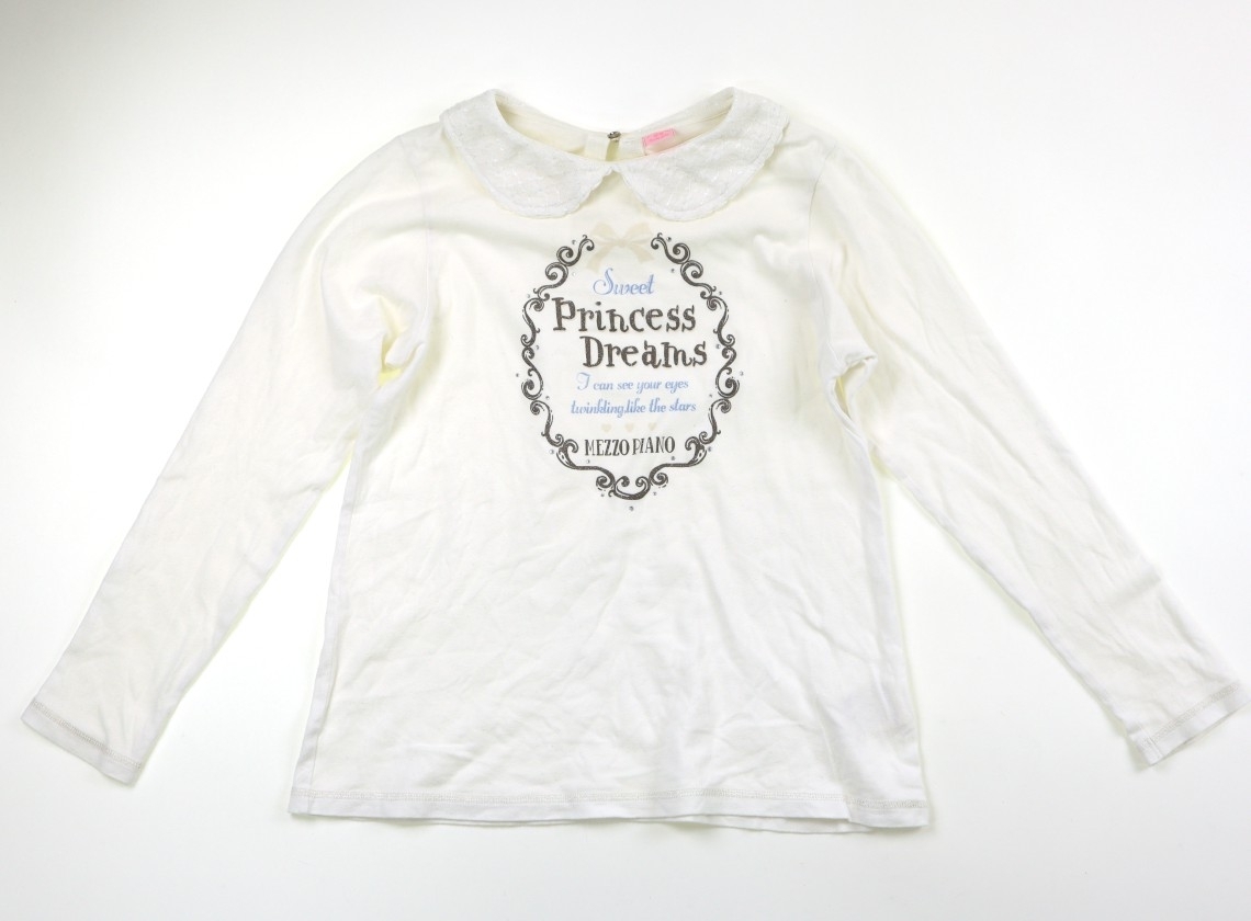 メゾピアノ mezzo piano Tシャツ・カットソー 160サイズ 女の子 子供服 ベビー服 キッズ拍卖