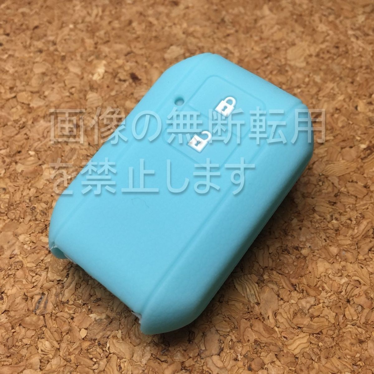 スズキ2ボタンシリコンキーカバー スマートキー用キーケースS09 新型ジムニーJB64W/JB74W★ スカイブルー拍卖