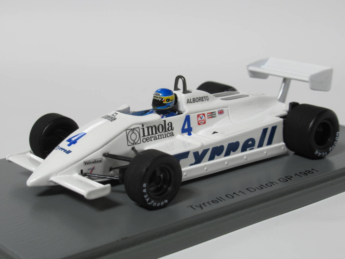 1/43 ティレル 011 M.アルボレート オランダGP 1981拍卖