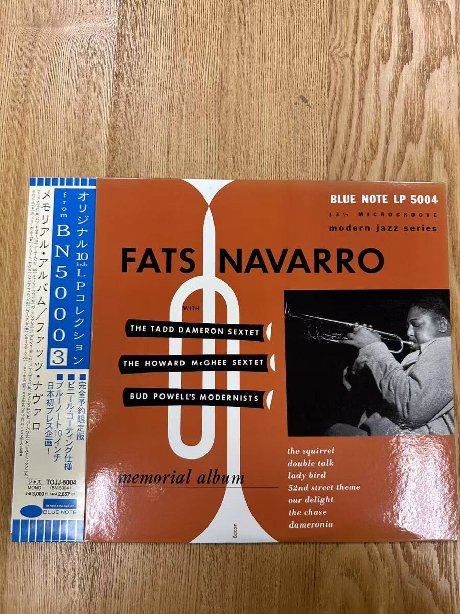 ★・10インチ 美品 帯付 Jazz LP / Fats Navarro - Memorial Album / Blue Note - BLP 5004(TOJJ 5004) / DND040351拍卖