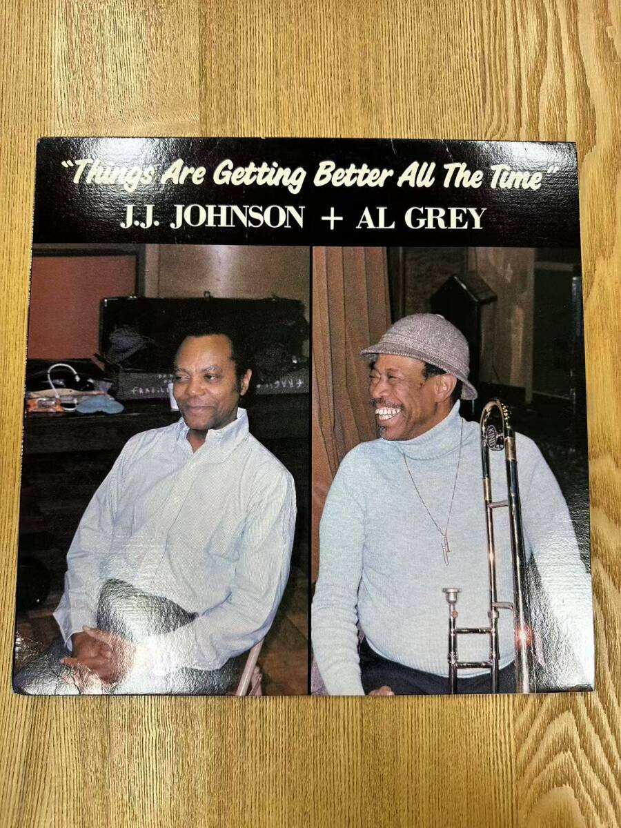 ★・ Jazz LP / ジャズ J.J. Johnson + Al Grey - Things Are Getting Better All The Time / Pablo Records - 2312-141 / DND040734拍卖