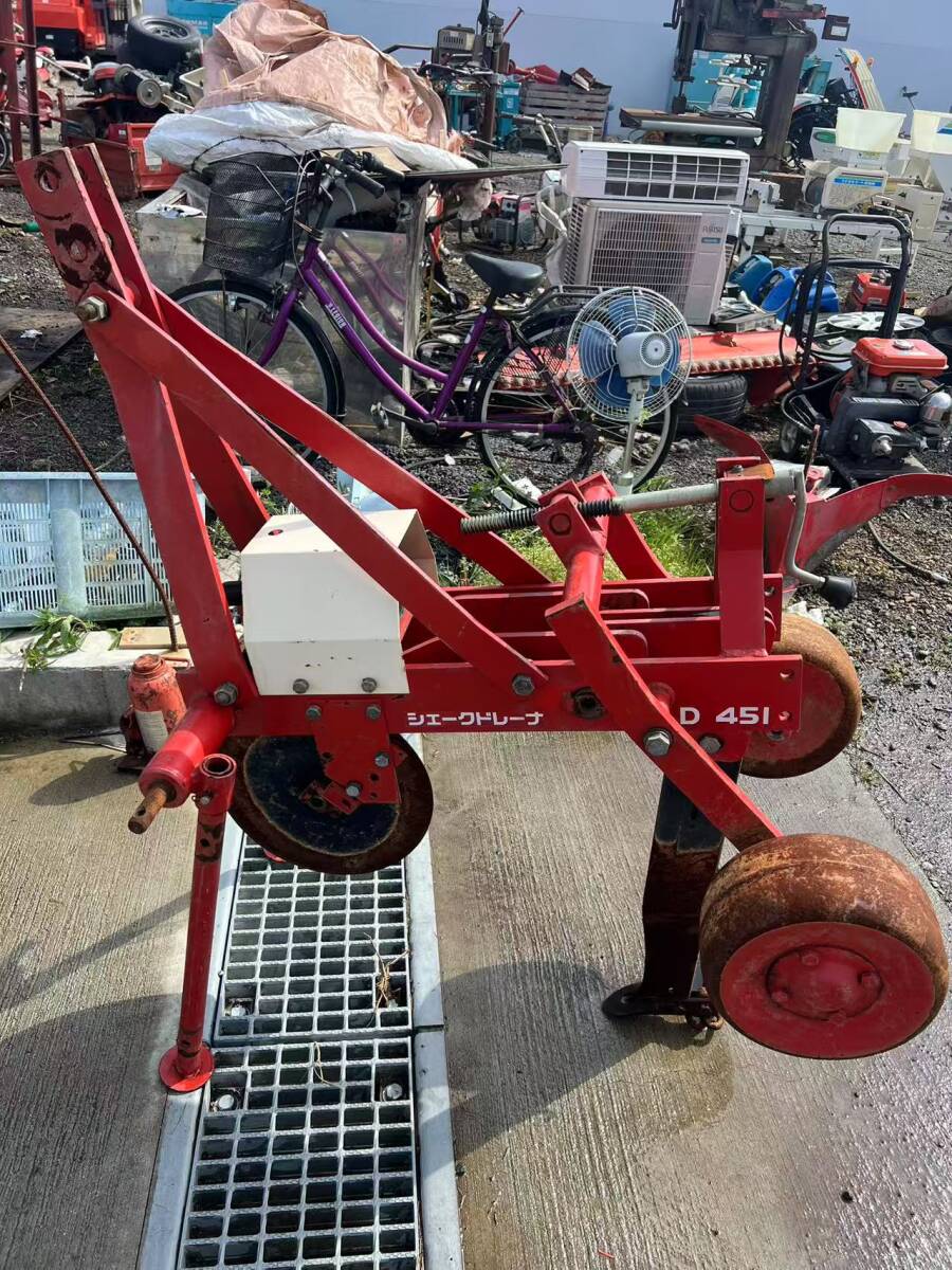 【福岡県みやま市】コバシ シェークドレーナー 弾丸 振動サブソイラー 型式D451拍卖