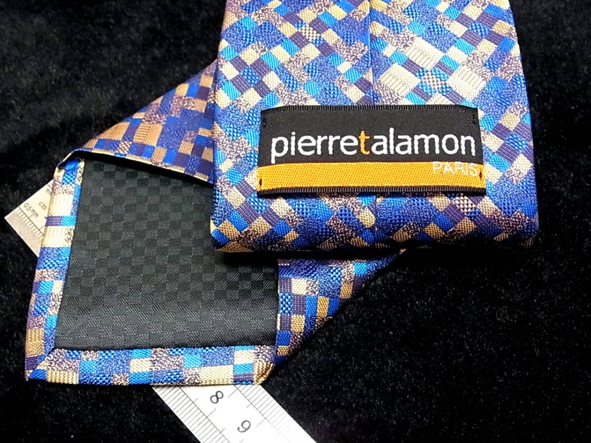 ☆【新品】☆7183 在庫処分セール80%OFF!【 pierretalamon PARIS 】ピエールタラモン「シルク100%」ネクタイ拍卖