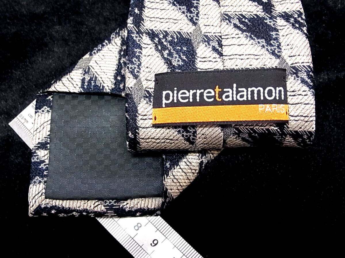 ☆【新品】☆7192 在庫処分セール80%OFF!【 pierretalamon PARIS 】ピエールタラモン「シルク100%」ネクタイ拍卖