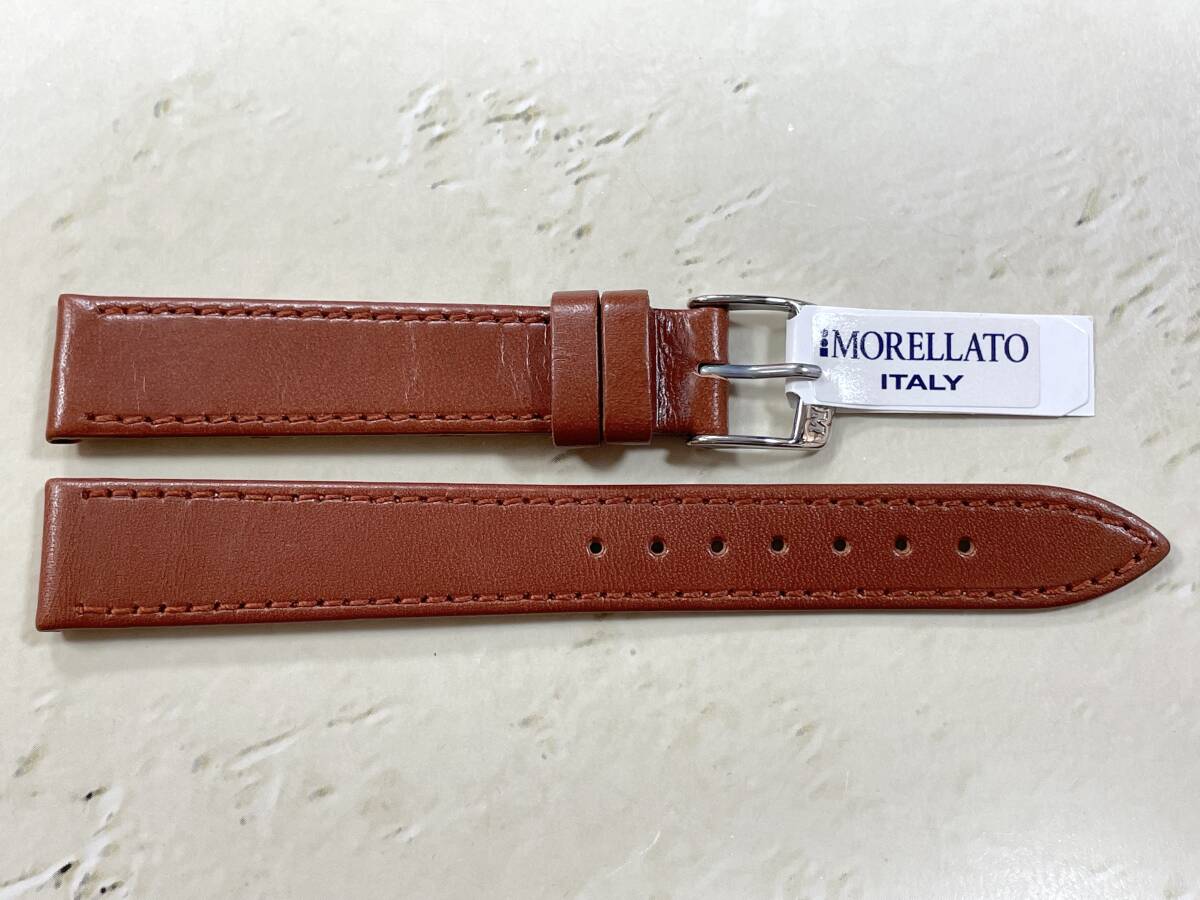 16mm 難あり Gold Brown MORELLATO カーフ PISA拍卖