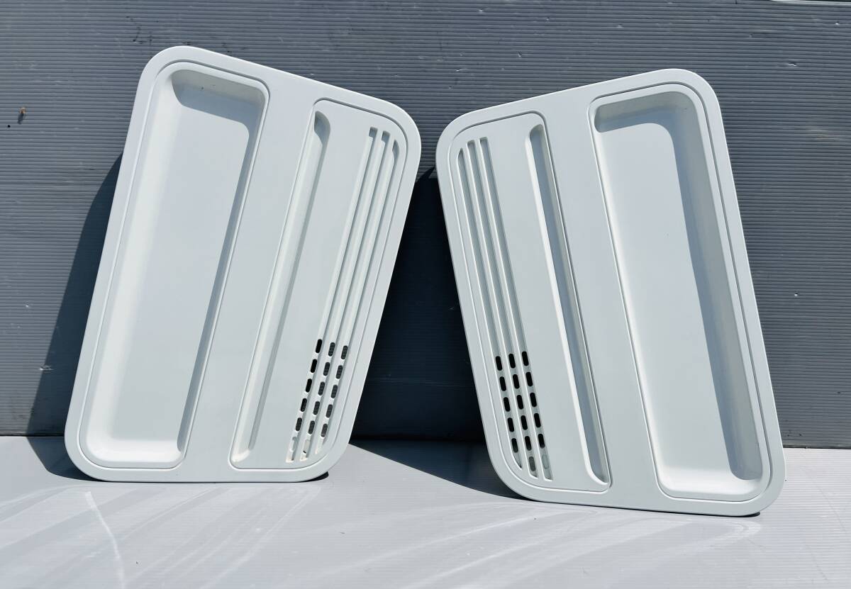 14033N 三菱 ふそう スーパーグレート 寝台 パネル 寝台パネル 白 ホワイト 左右 セット 2拍卖