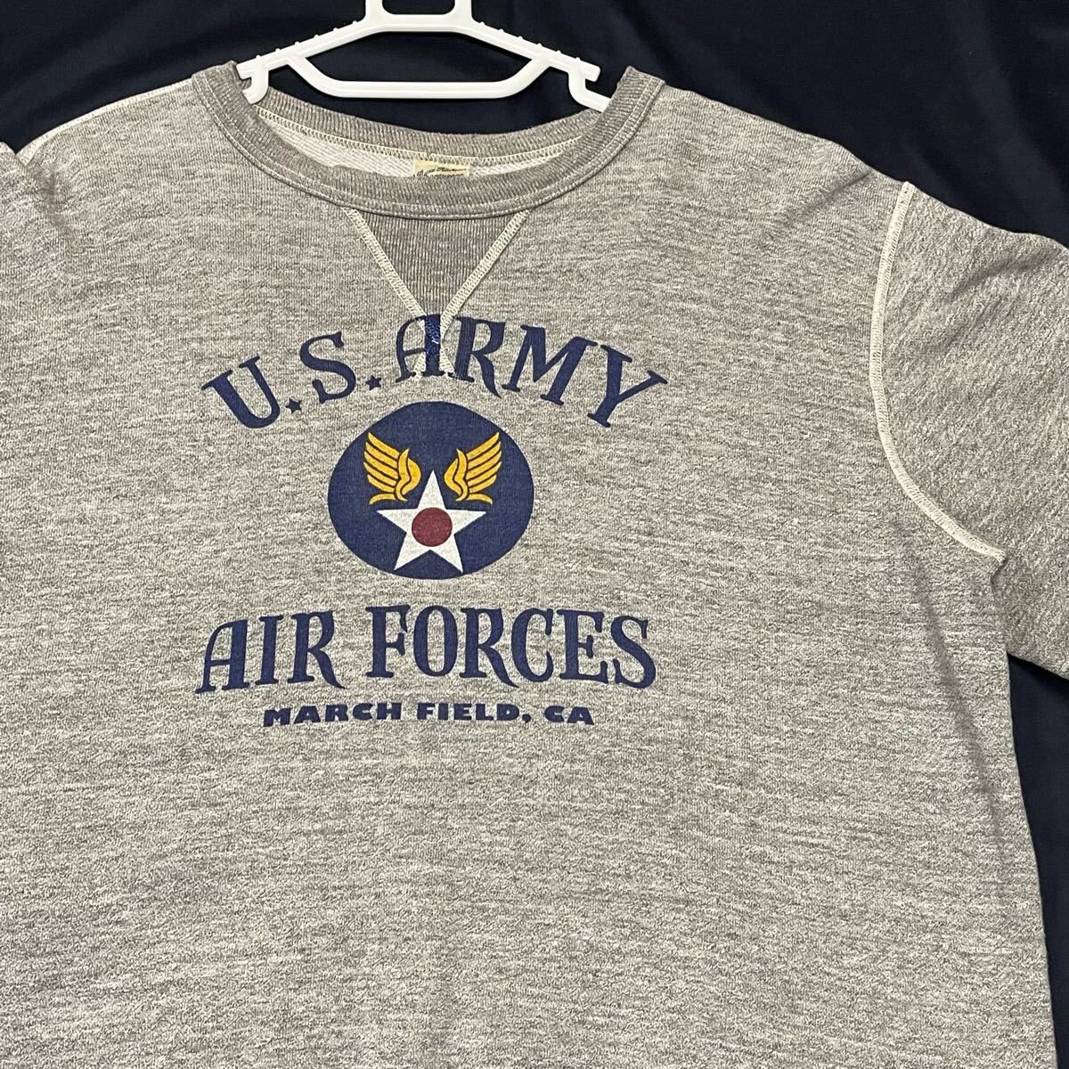 Buzz Rickson’s 東洋エンタープライズ 前V ガゼット スウェット バズリクソンズ U.S.ARMY AIR FORCES ミリタリー トレーナー YL2098拍卖