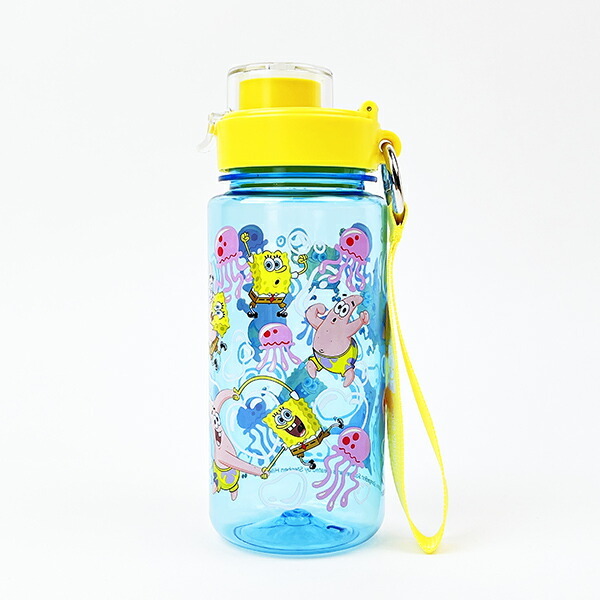 スポンジボブ ドリンクボトル(M) (ブルー) 水筒 ランチ拍卖