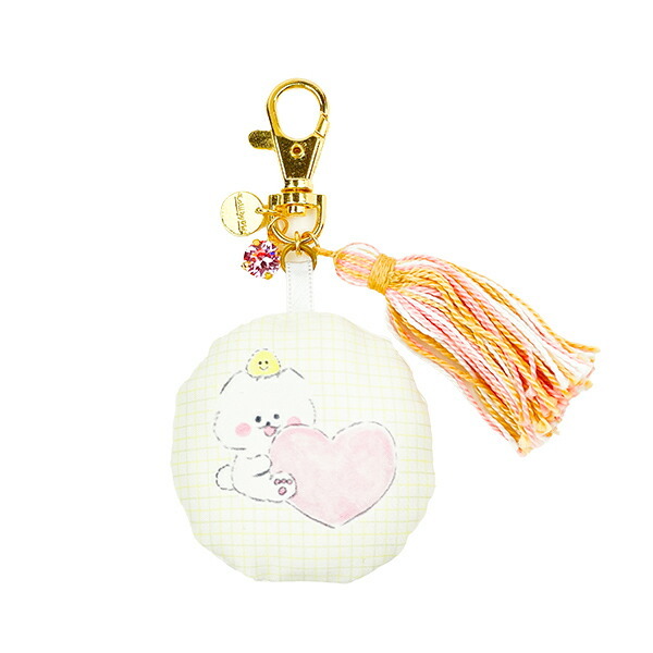 ほわころくらぶ ふわふわクッションとタッセルのバッグチャーム ハート ほわころちゃん ピンク拍卖