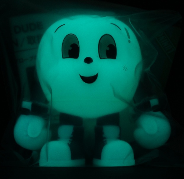 新品 送料無料 AKIRA x NEOPLAYERONE APPLE DUDE GHOST FRIEND Ver 蓄光 GID G.I.D ネオプレイヤーワン ソフビ アップル NEO PLAYER ONE拍卖