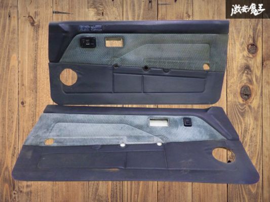 【希少】 TOYOTA トヨタ 純正 AE86 トレノ レビン 後期 GT-APEX GTアペックス ドアトリム 内張り ウィンドウスイッチ 付 在庫有 棚33-3拍卖