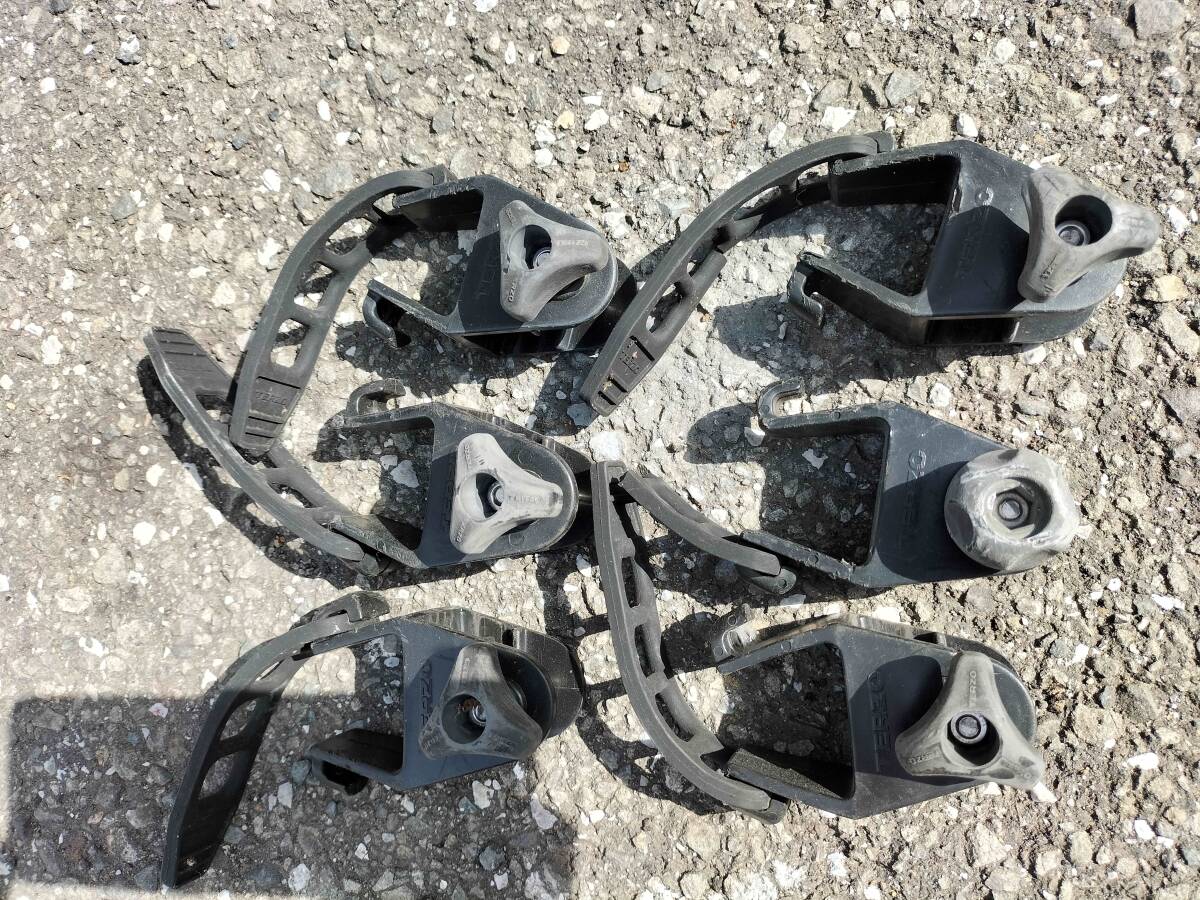 コレクター様必見!中古 TERZO テルッツォ システムキャリア ルーフレール システムキャリアフット ルーフキャリアアタッチメント 6点拍卖