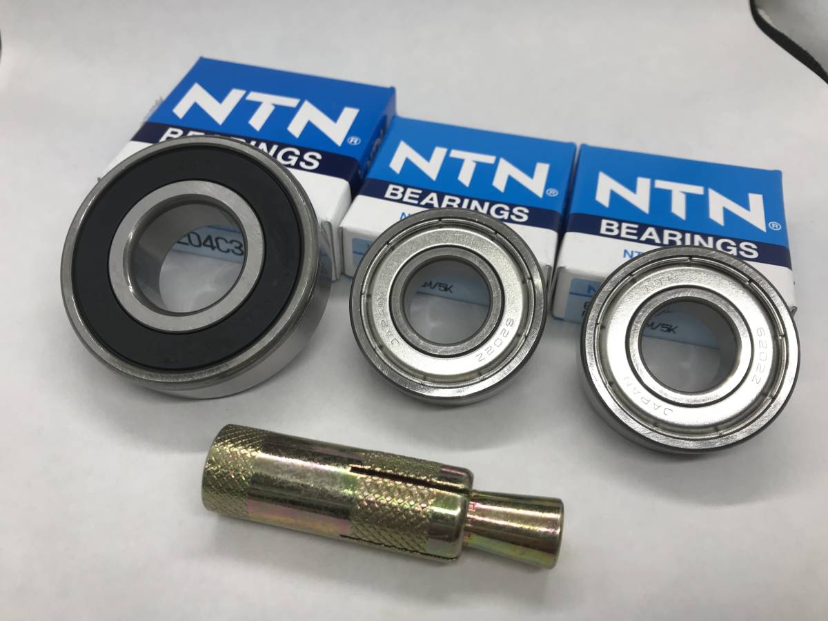 スズキ バンバン50/75/90リアホイール ベアリング 交換セット 抜き工具&作業手順説明 RV50 VANVAN90 08113-62030/08143-62017拍卖