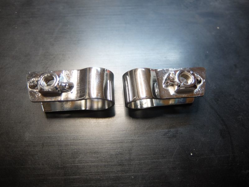 即決 RZ350 RZ250R RZ350R Wディスク用 リプロ ブレーキホース クランプ拍卖