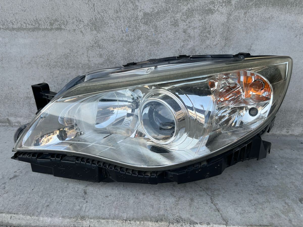 038【スバル:インプレッサ】左HID ヘッドライト ※点灯未確認 ※業販向け※佐川急便着払い発送拍卖