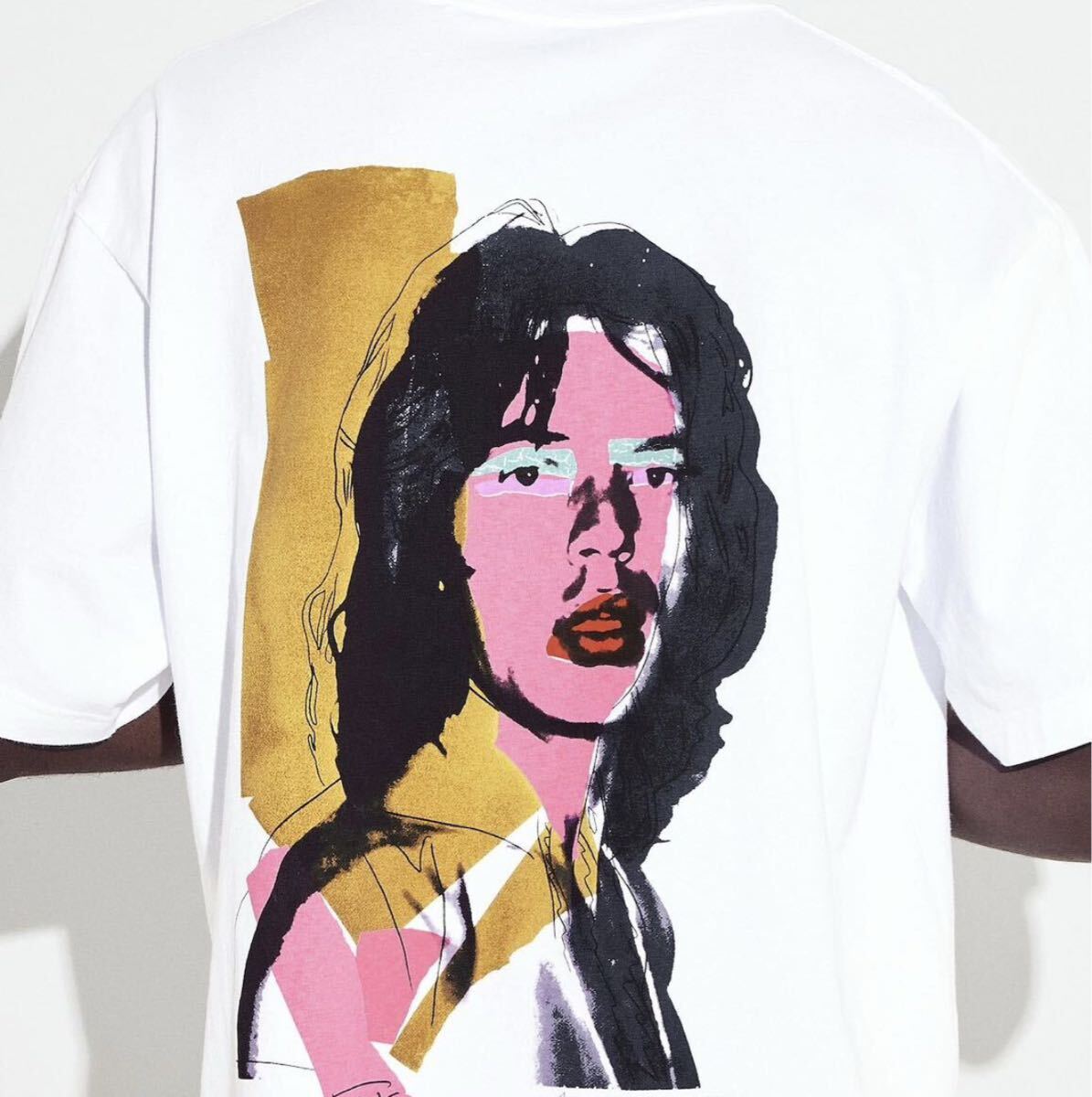 ★Mサイズ 新品未使用★ アンディウォーホル▲ミックジャガー▲UT ユニクロ、Tシャツ★ローリングストーンズ です。 拍卖
