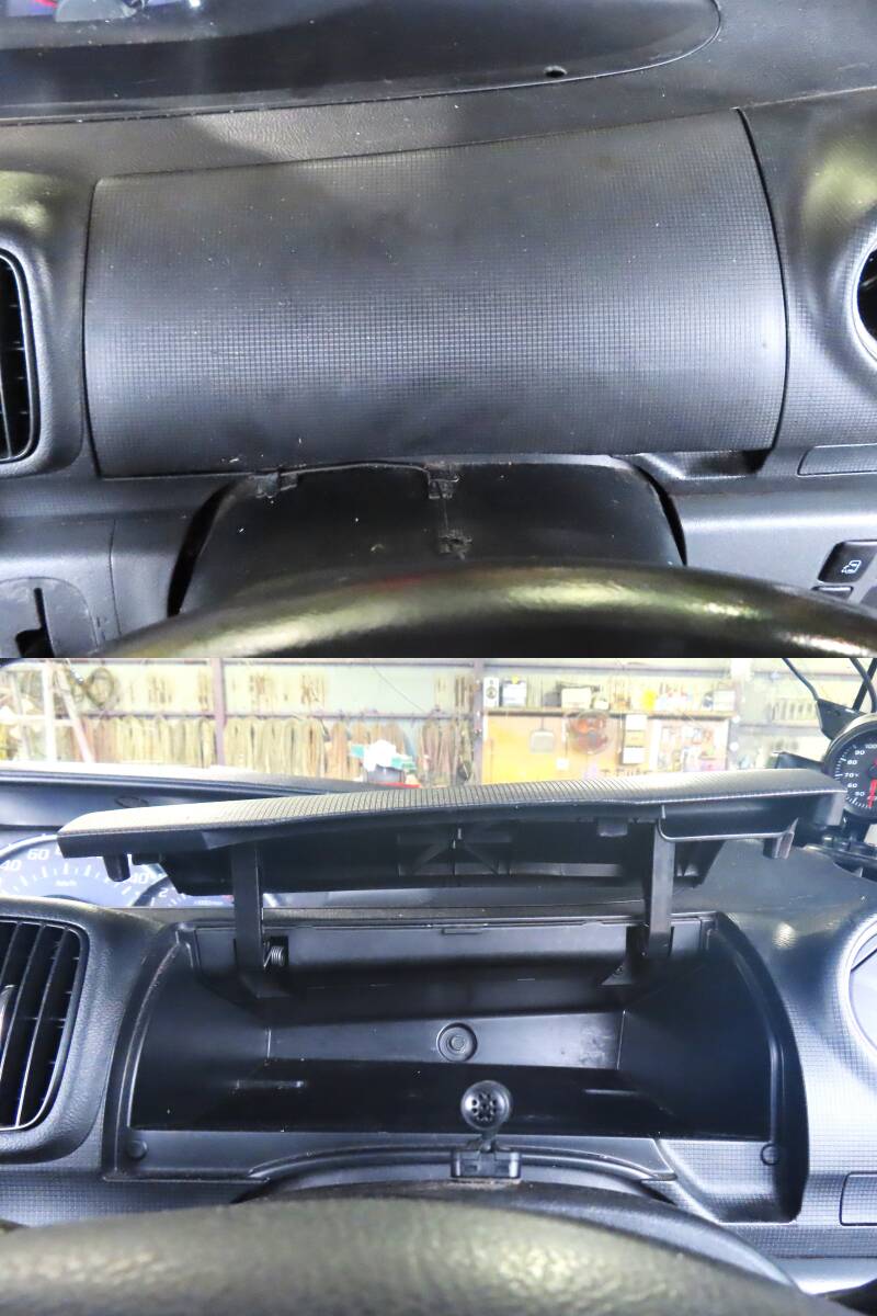 H20 CBA-L375S L385S タント カスタム RS ? 前期 純正 ダッシュボード 右側上部 運転席小物入れ 蓋 / 55041-B2050 / トリム FV10 / 91225km拍卖