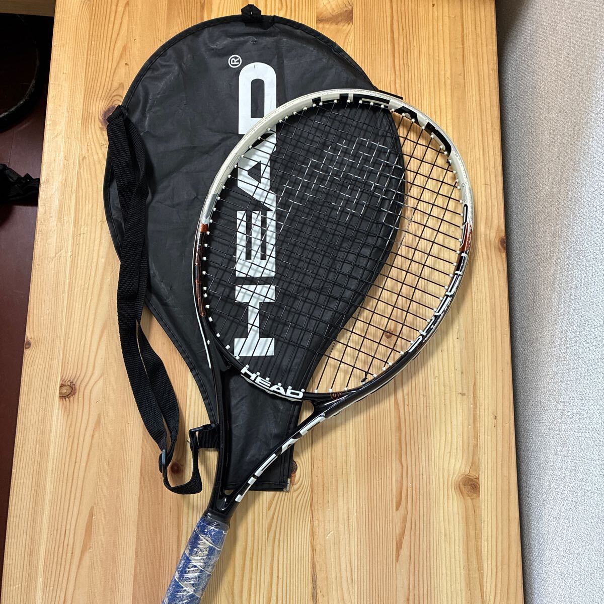 HEAD 硬式テニスラケット子供用 ジュニアラケット 長さ約66cm クラブ活動 部活 習い事始めに拍卖
