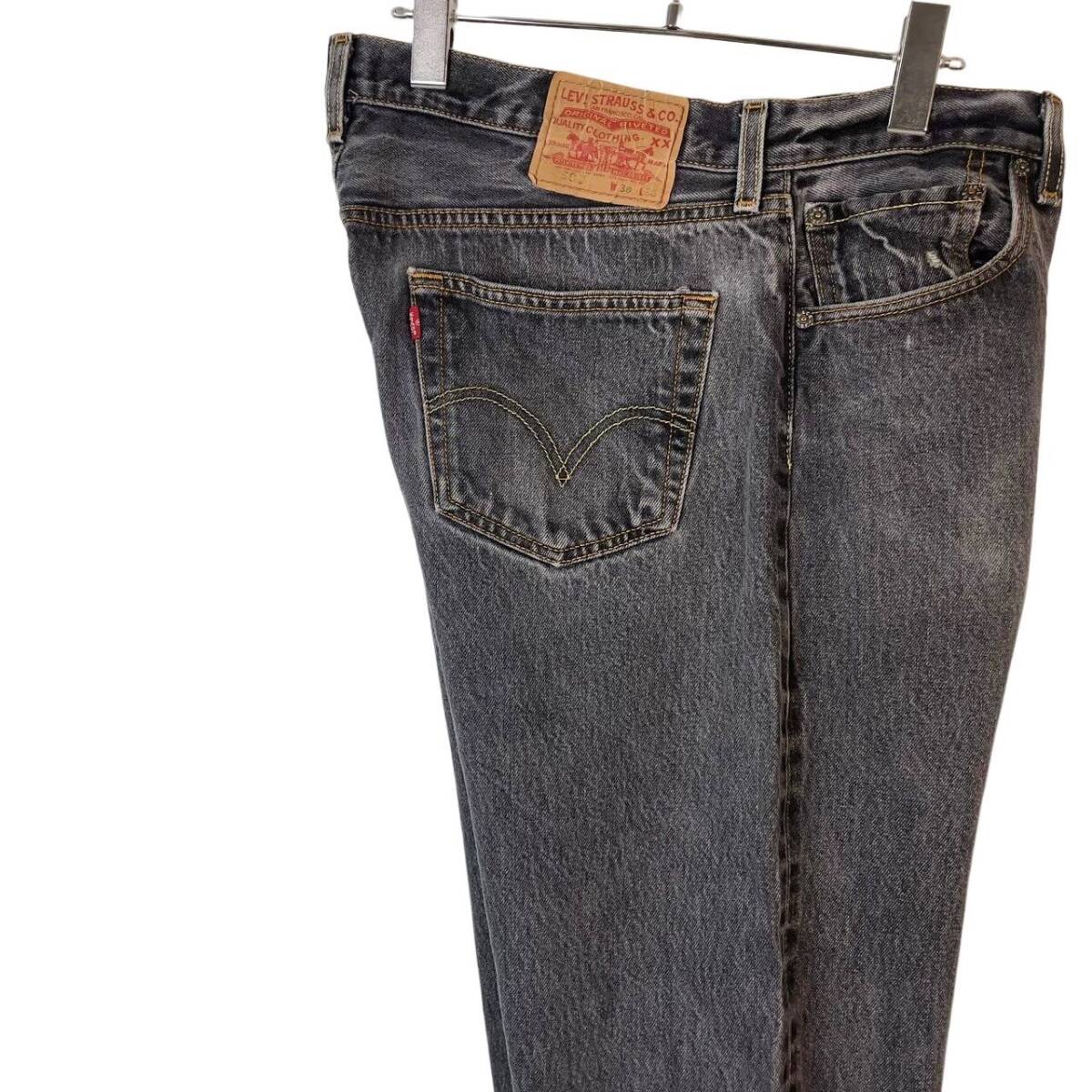 Levi'sリーバイス501デニムパンツカラーデニム灰色グレーボタンフライstraight legストレートレッグvintageヴィンテージ50120拍卖