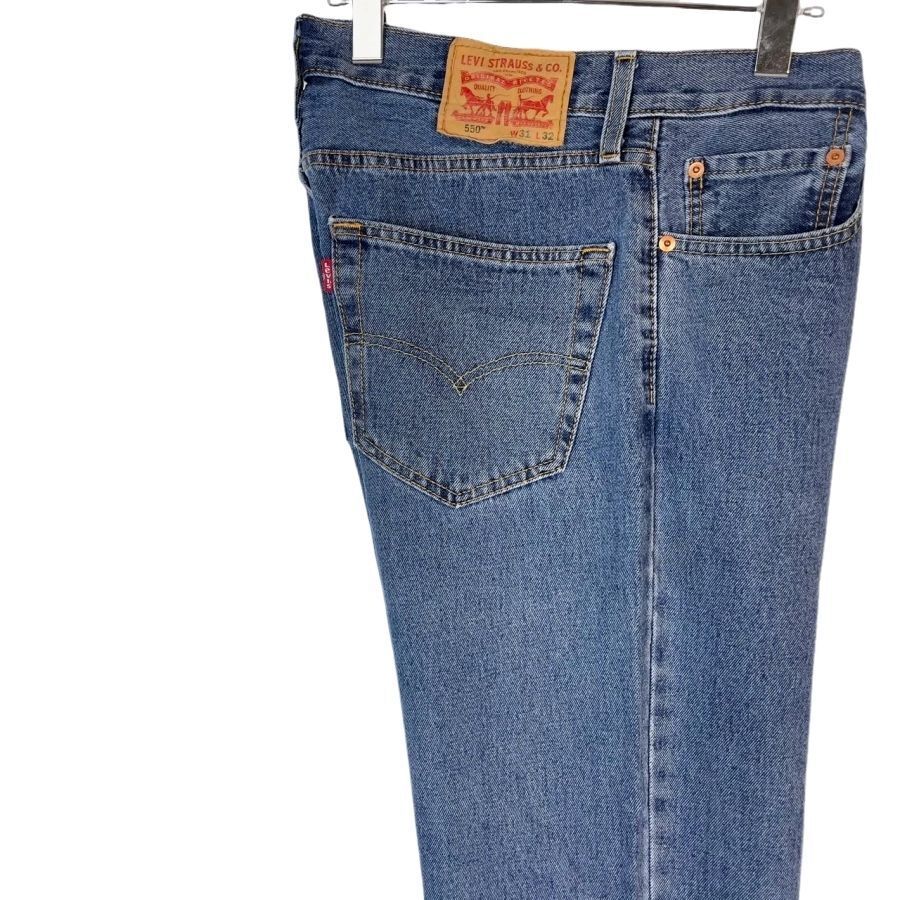 Levi'sリーバイス550デニムパンツウォッシュドデニムテーパード青ブルーvintageヴィンテージ50110 拍卖
