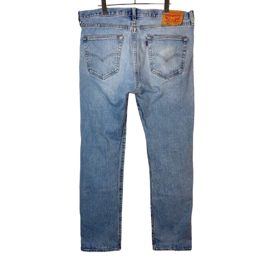 Levi'sリーバイス501デニムパンツウォッシュドデニム水色ライトブルーボタンフライダメージvintageヴィンテージ50110拍卖