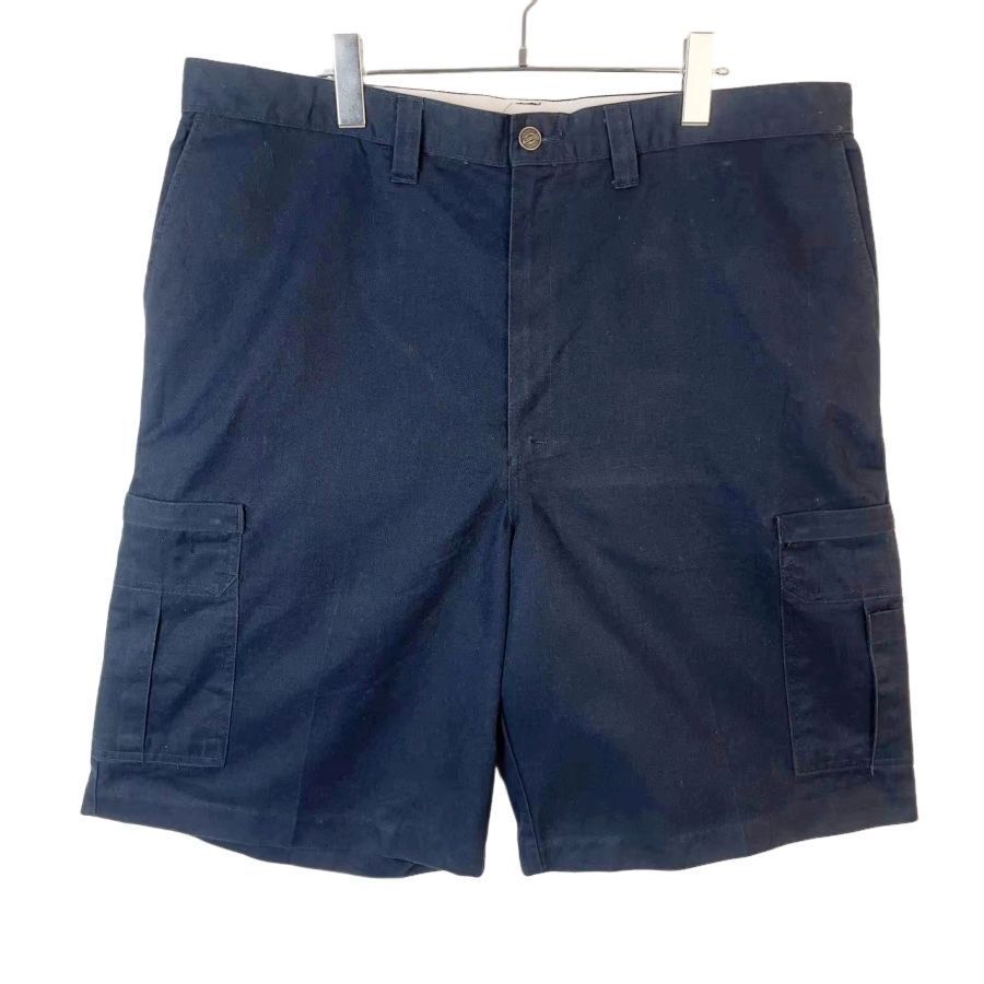 DickiesディッキーズLR542カーゴショーツワークパンツハーフパンツショートパンツ紺ネイビーツイル生地ロゴタグワンポイントvintage50124拍卖