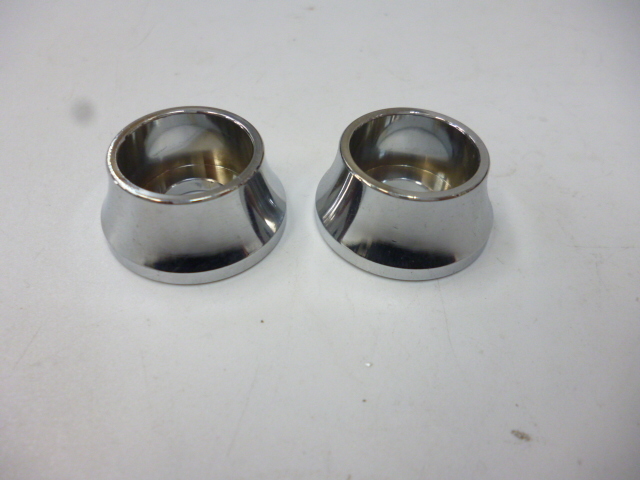 POSH ポッシュ アルミメッキキャップホルダー フジツボ 10mmネジ用 2個 定形外可拍卖