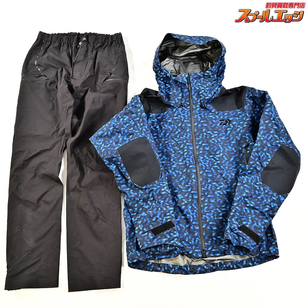 ★☆【ダイワ】 レインマックスレインジャケット DR-2008J /ストレッチフィット & レインパンツ DR-2308P サイズM K_060★☆e06844拍卖