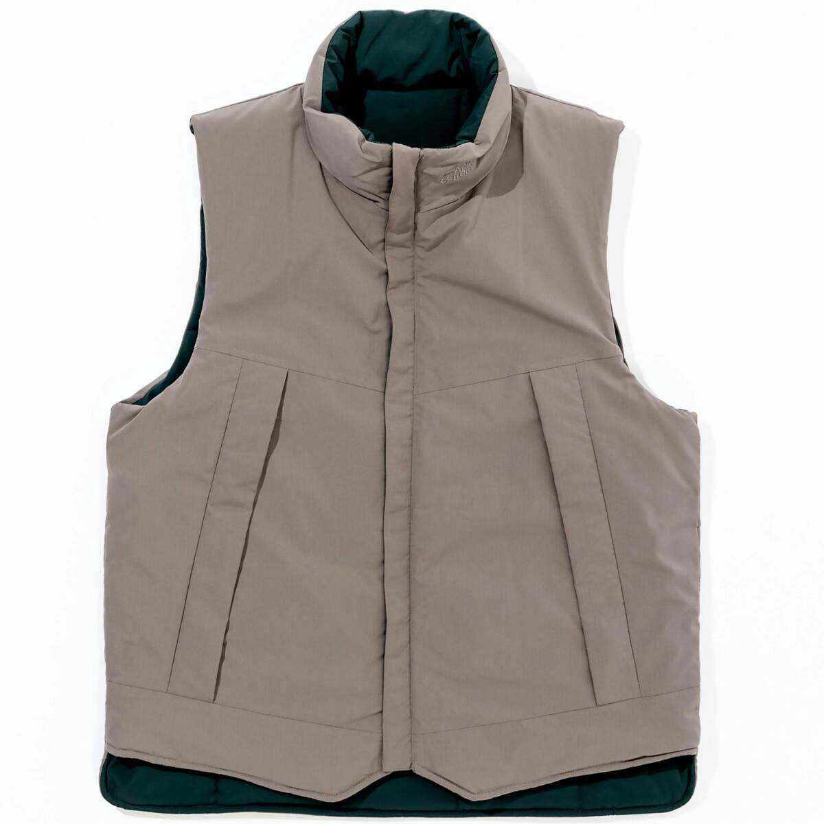 ★☆【アブガルシア】 リバーシブルベスト ダークベージュ&グリーン サイズXL Abu Garcia REVERSIBLE VEST K_060★☆e07170拍卖