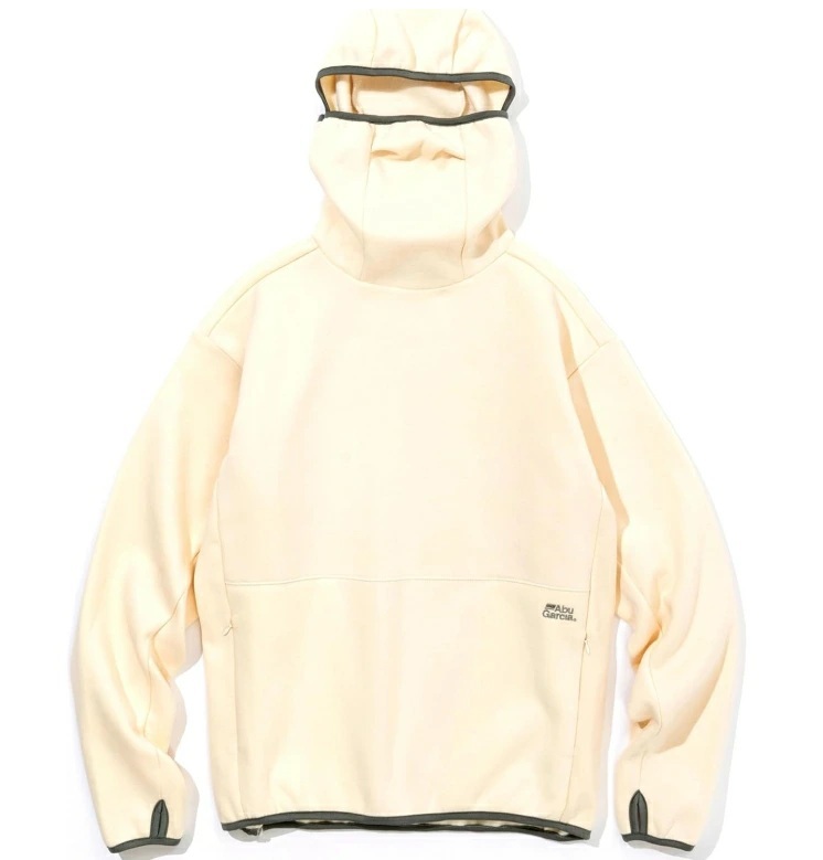 ★☆【アブガルシア】 バラクラバフーディー ホワイト サイズXL Abu Garcia BALACLAVA HOODIE K_060★☆e07034拍卖