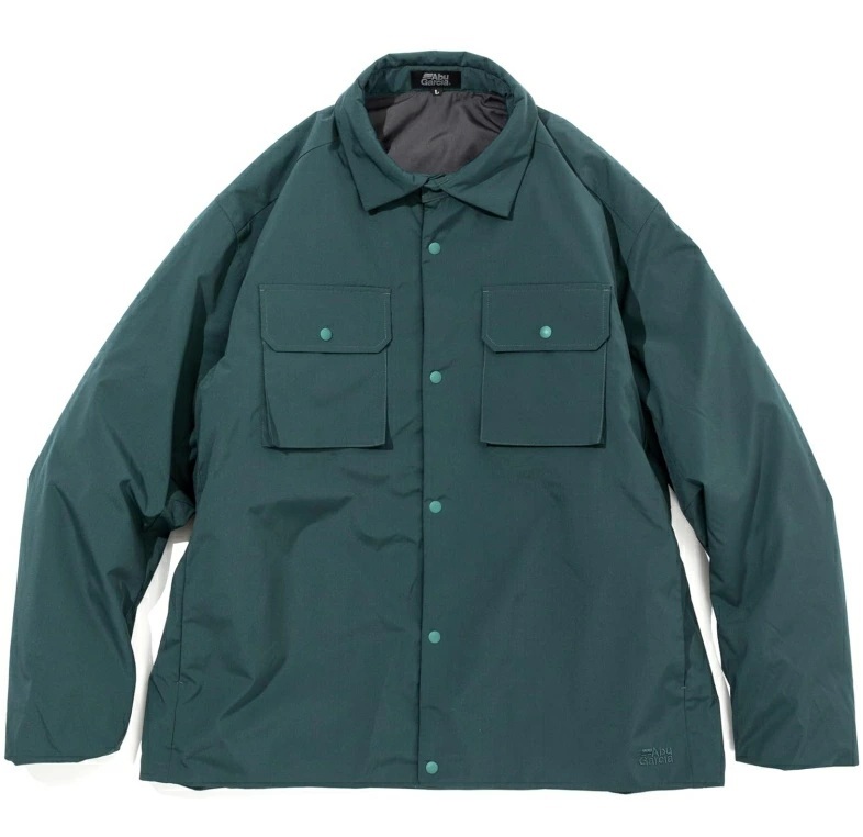 ★☆【アブガルシア】 パテッドシャツアウター グリーン サイズM Abu Garcia PADDED SHIRTS OUTER K_060★☆e06996拍卖