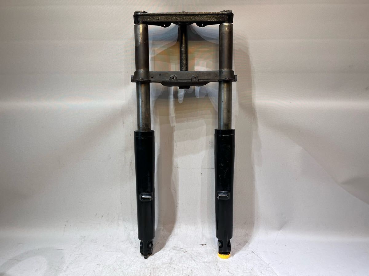 ④ 49年 パン 純正 グライド フォーク 41mm ハイドラ デュオ トリプルツリー オリジナル ビンテージ ハーレー ナックル ショベル エボ FL K拍卖