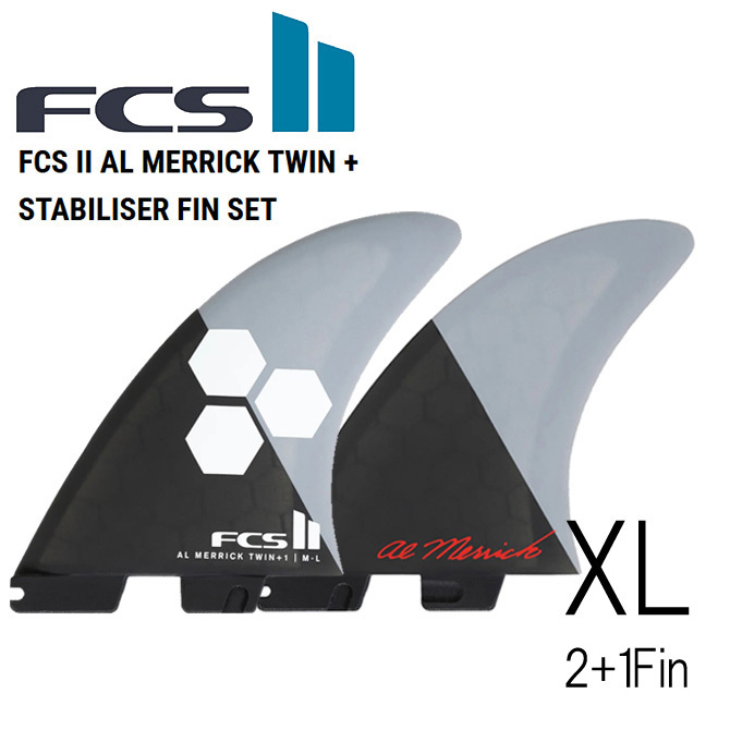 FCS2 アルメリック パフォーマンスコア ツイン+1 モデル 2+1フィン ツイン スタビ FCS Fin AMT Almerrick PerformanceCore Twin+1拍卖