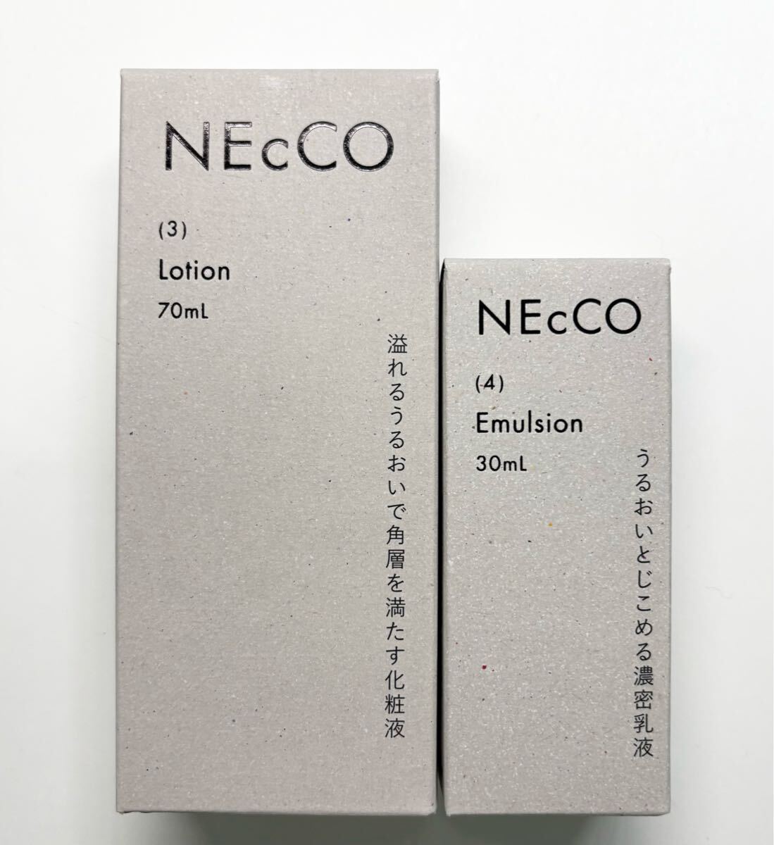 NEcCO ネッコ ローション 化粧液 70ml エマルジョン 乳液 30ml ユーグレナ拍卖