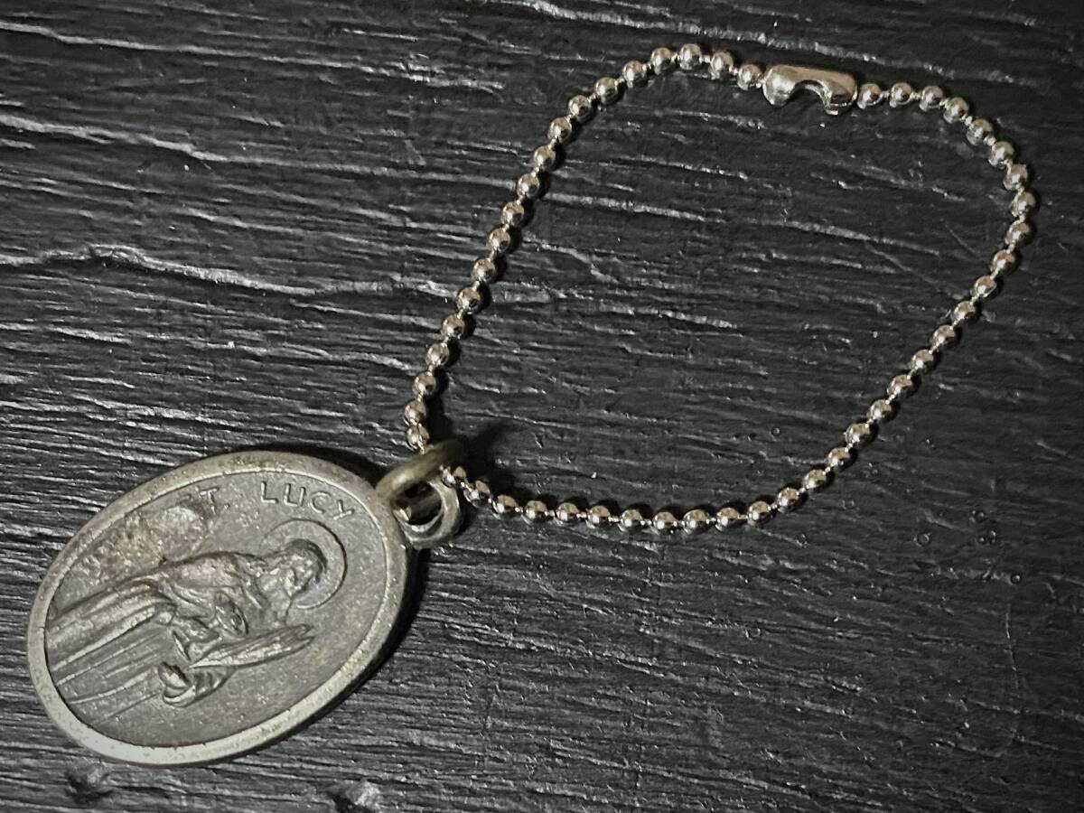 US ビンテージ メダイ キリスト教 カトリック メダル ペンダントトップ チャーム キーホルダー medai24拍卖