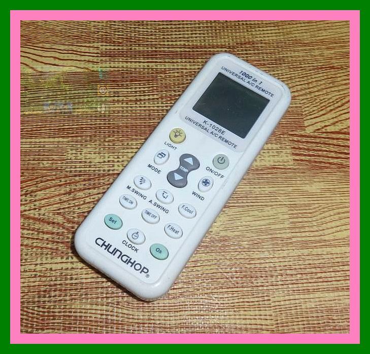 Z93 @V ★稼働確認済で安心!世界中の1000種類のエアコンで使えるユニバーサルマルチリモコン(汎用) K-1028E 〇スピード発送!拍卖