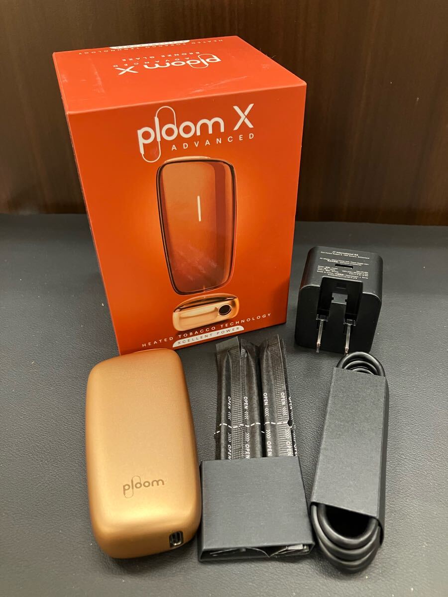 m6d77 ploom X 電子タバコ スターターキット プルームエックス 喫煙具 ADVANCED アドバンスド オレンジ拍卖
