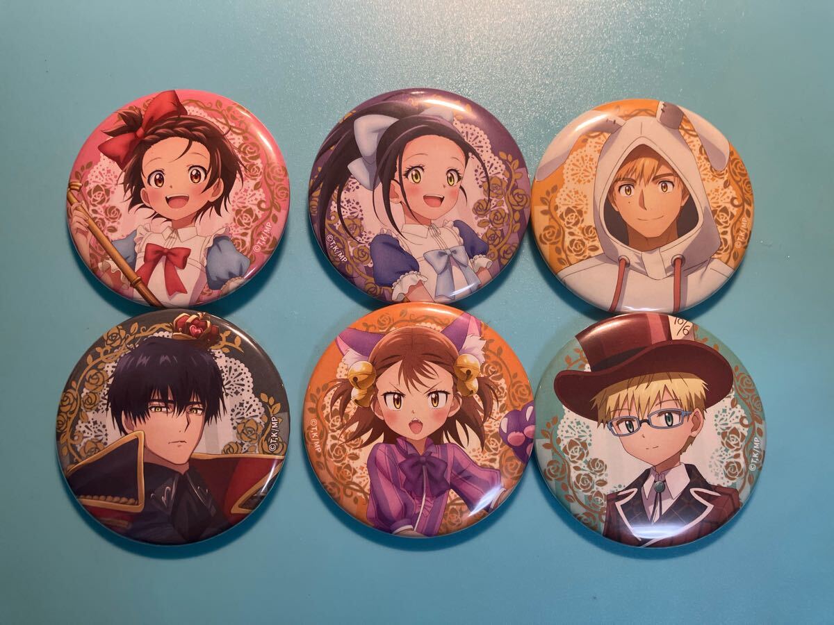 6個セット【メダリスト】 マルイ アリス ポップアップストア 缶バッジ 結束いのり 狼嵜光 明浦路司 夜鷹純 三家田涼佳 鳥理凰拍卖