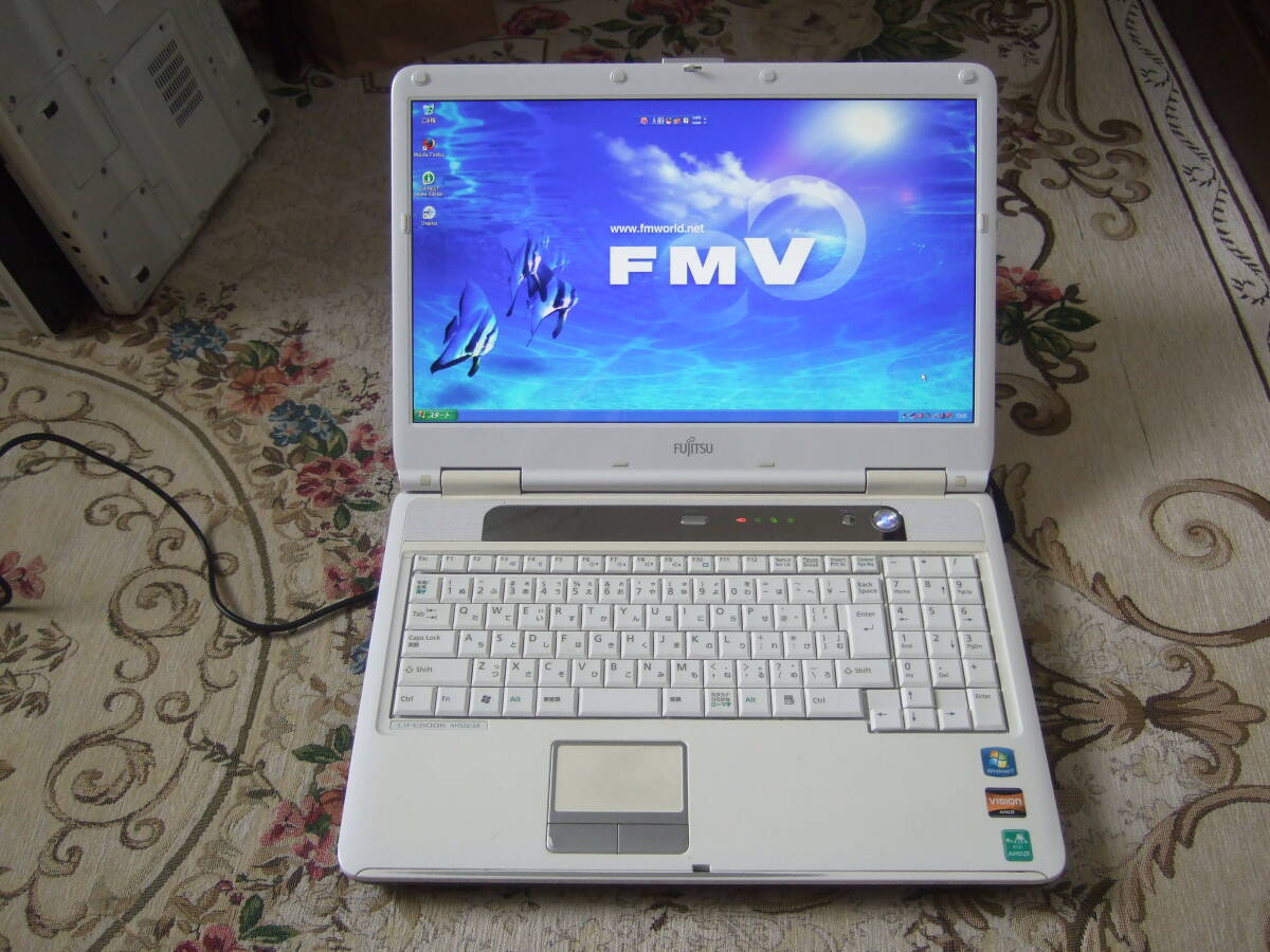 きれい XP 富士通 LIFEBOOK AH520/2A FMVA522A 2.20GHz office2007 3GB 250GB Multi拍卖