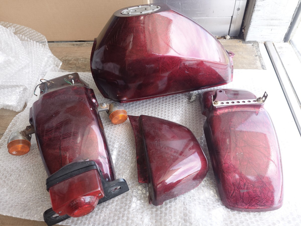 Ape用ビッグタンク外装セット!希少BIGタンク!鍵無し!拍卖