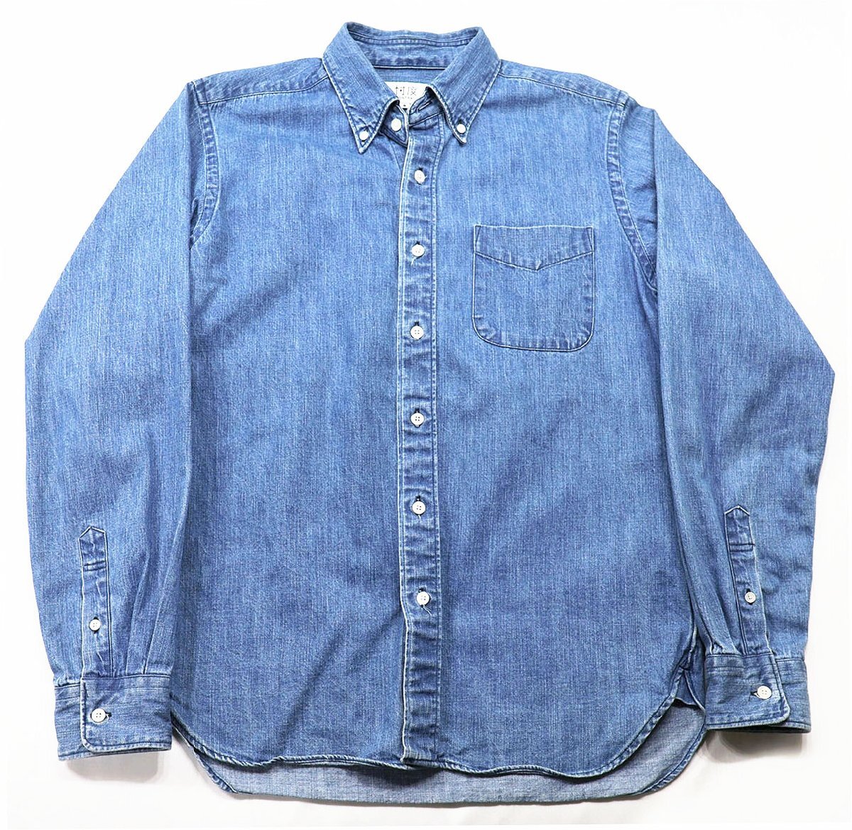 SONTAKU (忖度) DENIM BD SHIRT / デニムボタンダウンシャツ インディゴ size S / ソンタク拍卖